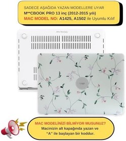 Resim McStorey Macbook Pro Kılıf 13 inç R413 Eski HDMI Modeli 2012-2015 A1425 A1502 ile Uyumlu Mavi 