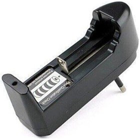 Resim 18650 Vtc5 Vtc6 Lion Pil Şarj Cihazı Tekli Priz Tipi 