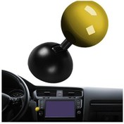 Resim Padalink Araç Başlatma Butonu Dekoratif Kapağı - Sarı Alaşım, Kolay Kurulum, Geniş Uyumluluk 