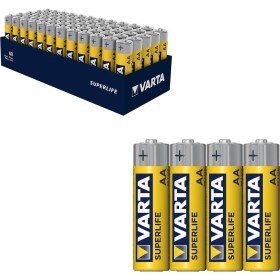 Resim Varta Pil Aa Kalem Alkalın (60 Adet) Varta-R6 