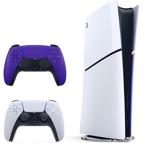 Resim Sony Playstation 5 Slim Digital 825 GB + 2. Mor Dualsense (İthalatçı Garantili) 