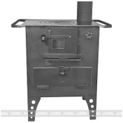 Resim Moral Md 5060 Dok Döküm Lzgaralı Kuzine Soba 