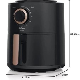 Resim Esmo Home Arzum AR2062-B Airtasty Airfryer Sıcak Hava Fritözü - Bakır 