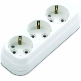 Resim efmues Kablosuz Klemensli 3 Lü Grup Priz 