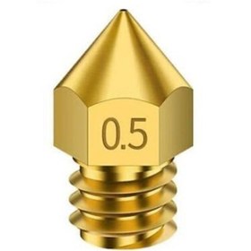 Resim EmirAyhanDesign 3D Yazıcı / Ø0.5mm Pirinç Malzeme Nozzle 