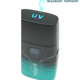 Resim Trina Professional Şarjlı Tıraş Makinesi Yeşil TRNSKLKS0024GR 