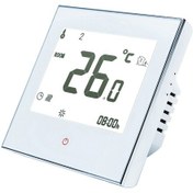 Resim Singree Akıllı Programlanabilir Zemin Isıtma Termostatı - 5+1+1 Zaman Ayarlı, Dokunmatik Ekran, Bht-1000-gb Modeli 