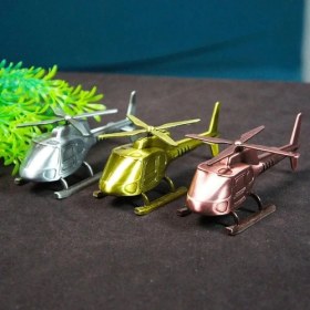 Resim MiraLive Dekoratif Metal Helikopter 
