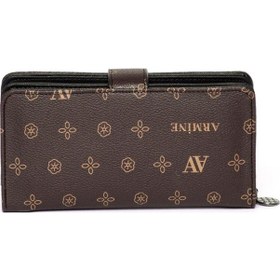 Resim Armine C04 Kadın Portföy Çantası ARMİNE-C04-R3201 Kahverengi 