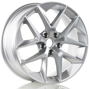 Resim EMR-184-01 8.0x18"-5x112 ET45 57.06 Silver Jant (4 Adet) 