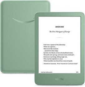 Resim Amazon Kindle Basic 2024 6" 16 GB Reklamsız Yeşil E-Kitap Okuyucu 
