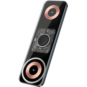Resim Wiwu Wi-W010 Matrix 3in1 Magnetik Kablosuz Şarj Standı - Siyah 