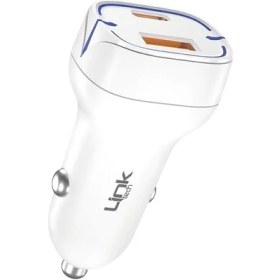 Resim Linktech C494 Safe 20W Dual Araç Şarj Aleti Şark Başlığı Yeni Nesil 