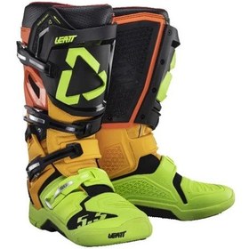 Resim Leatt 5.5 Flex Lock Citrus Motosiklet Bot Yeşil 