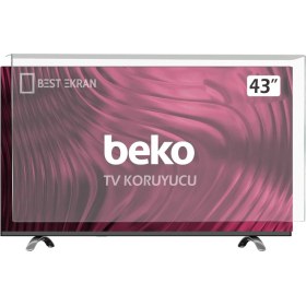 Resim Best Ekran Beko B43 A 675 A Tv Ekran Koruyucu - Beko 43" Inç 108 Ekran Koruma Paneli 