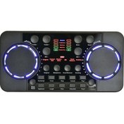 Resim V300 Pro Canlı Ses Kartı Cep Telefonu Bilgisayar Kayıt Şarkı Ses Kartı Seti 