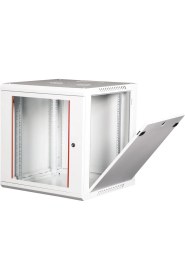 Resim Lande - 12U 19" Duvar Tipi Rack Kabinet - Genişlik: 600 mm | Derinlik: 600 mm - Açık Gri 