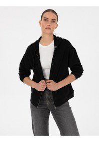 Resim Pierre Cardin Kadın Siyah Hırka Örme 50314965-vr046 Siyah 