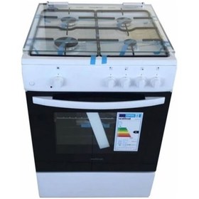 Resim Vestfrost VFFRN 7014 4 Gözlü Gazlı Tam Boy Fırın 