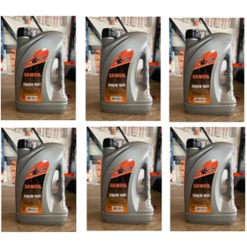 Resim KMTMAK 6 Adet 3 Litre Motorlu Testere Zincir Yağı - Bıçkı Yağı 