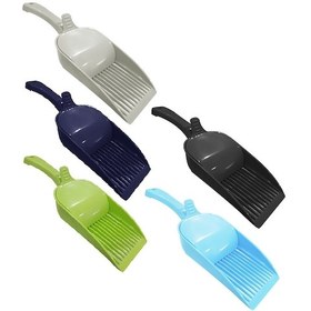 Resim Kardelen Hazneli Kedi Kumu Küreği 30 CM Çok Renkli 