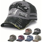 Resim Novahub Asker Yeşili Avrupa Ve Amerika Birleşik Devletleri Yeni Mektup Nakış Eski Kovboy Beyzbol Şapkası Erkek Ve Kadın Kap Asker Yeşili Asker Yeşili 