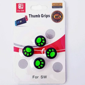 Resim XBOX ONE Analog Koruyucu Silikon Kılıf XBOX ONE Analog Cap Grips XBOX One Aksesuar GREEN 