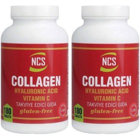 Resim Hidrolize Collagen 180 Tablet Hyaluronic Acid Vit C X 2 Adet 