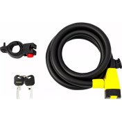 Resim Auvray Spırale Cıty 15MM 150CM Bisiklet ve Motosiklet Kilidi 