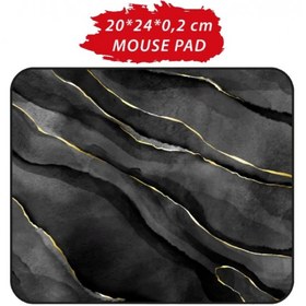 Resim 20 X 25 CM Kaymaz Taban Kaygan Yüzey Mouse Pad (Karışık) 