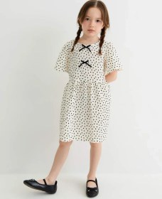 Resim Gloria Jeans Sütlü Elbise, Kanatlı Kollar Ve Baskı İle 399773119 Sütlü 