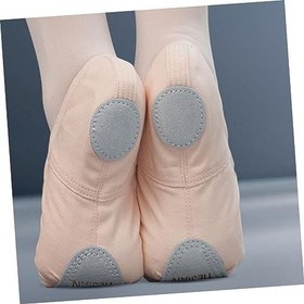 Resim Holibanna 1 Çift Çocuk Bale Yumuşak Tabanlı Bale Ayakkabıları Kızlar Erkekler Erkekler Ve Kızlar Için Esnek Kemer Yoga Dansı Için Rahat 