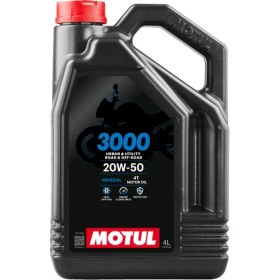 Resim Motul 3000 20W50 4T 4 Litre Motosiklet Yağı (Üretim Yılı:2024) 