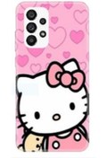 Resim Newon Samsung A33 Hello Kitty Baskılı Kılıf Case Cover Kapak 