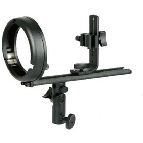 Resim JINBEI ET-L Taşınabilir Tepe Flaş Taşıyıcı Adaptörü Komütatör 