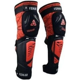 Resim Vemar E-01 Soft Dizlik Koruma Uzun Takım Kırmızı 