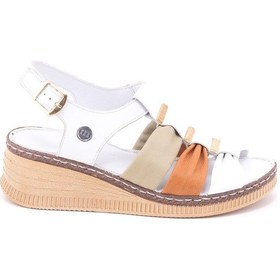 Resim Mamma Mia D25ys-2545 Kadın Sandalet Mam-y25-2545569 Beyaz 