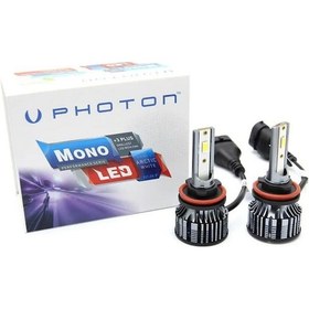 Resim Photon Mono H16 12v 24v Led Headlight 