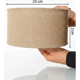 Resim Pinky Duck Kumaş Lambader , Abajur Şapkası 23 cm Çap - 12 cm Yükseklik 