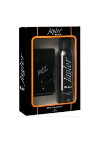 Resim Jagler Black Erkek Parfüm EDT 90 ML + Deodorant 150 ML 2'li Set 