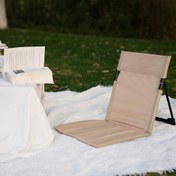 Resim LIFEWITHCAMP Ergonomik Katlanabilir Plaj Sandalyesi - Hafif & Dayanıklı Alüminyum Çerçeve ile Rahat Oxford Kumaş Recliner, Dış Mekan Kampı, Piknikler & Parklarda Okuma için Sünger Dolgulu Yastık, Yetişkinler için Plaj Sandalyeleri 