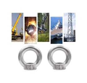 Resim Halkalı Somun Dişi Aybolt Metrik 14 Galvaniz Kaplama Dın 582 - 