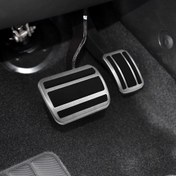 Resim Gaz Pedal, 2 Adet Paslanmaz Çelik Kauçuk Fren Ayak Desteği Yedek Parçaları Peugeot 308S 308 408 4008 5008 Citroen C5 Aircross DS 7 Crossback İçin 
