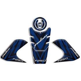 Resim Bajaj Pulsar F250 Tank Pad Set 2022/2024 Uyumlu 03 