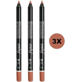 Resim Emıly Dudak Kalemi No:203 - 3 Adet 