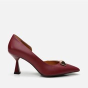 Resim Hotiç Hakiki Deri Bordo Kadın Stiletto 01ayh291100a780 Bordo-burgundy Bordo 