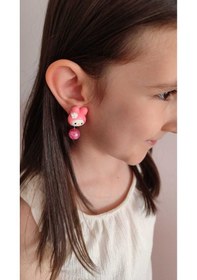 Resim Sevimli My Melody Figürlü Pembe Çocuk Saç Tokası 2 Li Set Çok Renkli 