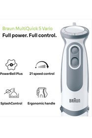 Resim Braun MQ5245WH Multiquıck 5 Varıo 1000 W El Blender Seti 