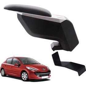 Resim 3 Tıkla Peugeot 207 2012 Delmesiz Çelik Ayaklı Gri-Siyah Kolçak Kol Dayama 