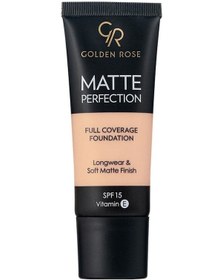 Resim Matte Perfection Full Coverage Foundation No: Cool 01 - Mat Fondöten 